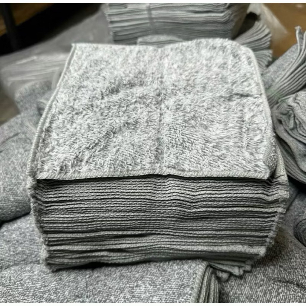 Combo 50 Khăn Lau Chén Bát Sợi Than Tre Kháng Khuẩn, Giẻ Lau Bếp Đa Năng 2 Mặt Siêu Thấm Hút 20x20cm