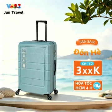 Vali du lịch. Vali Chất liệu PC, vali giá ưu đãi, SIZE 20/24/28,vali du lịch gia đình FH232503/04/02