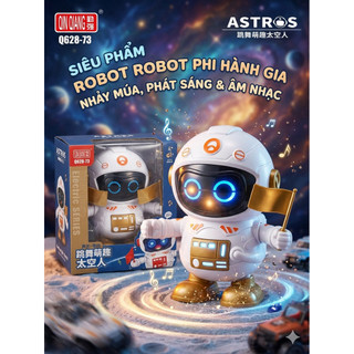 Đồ chơi robot thông minh có nhạc và led - quà tặng hoàn hảo cho bé
