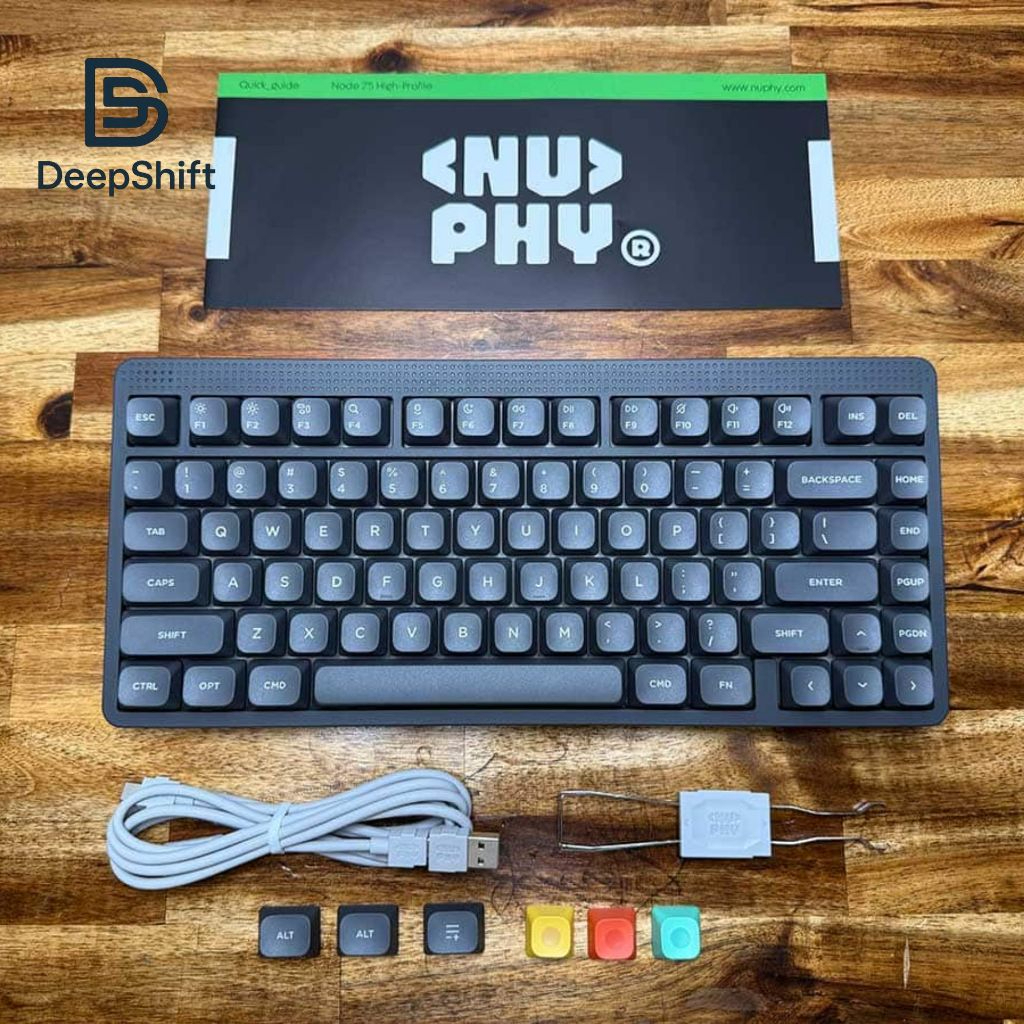 Bàn Phím Cơ NuPhy Node75 Series | Wireless | Bluetooth | 2.4GHz | USB-C | Low Profile |High Profile | BigBuy360 - bigbuy360.vn