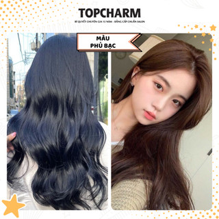 [DƯỠNG NHIỀU] Thuốc Nhuộm Tóc NÂU TRÀ ĐEN, NÂU ĐỎ, NÂU TÂY phủ tóc bạc cứng, không cần tẩy, tặng đủ dụng cụ nhuộm