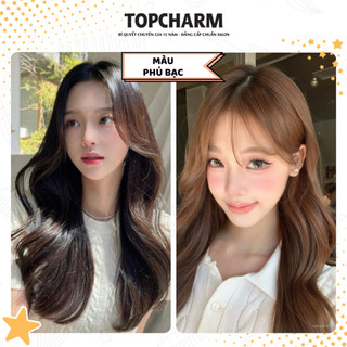 [DƯỠNG NHIỀU] Thuốc Nhuộm Tóc NÂU TRÀ ĐEN, NÂU ĐỎ, NÂU TÂY phủ tóc bạc cứng, không cần tẩy, tặng đủ dụng cụ nhuộm