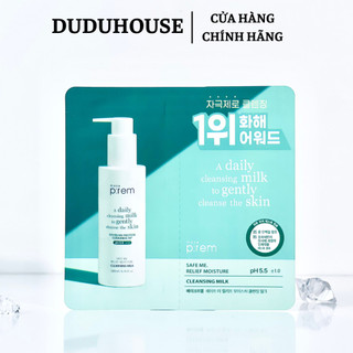 Sample Sữa tẩy trang Make P:rem Safe Me Relief Moisture Cleansing Milk