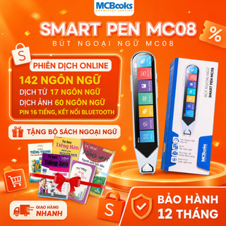 Máy phiên dịch đa ngôn ngữ - Smart pen MC08 và Máy phiên dịch chuyên dụng M16 - Tặng kèm sách bất kỳ
