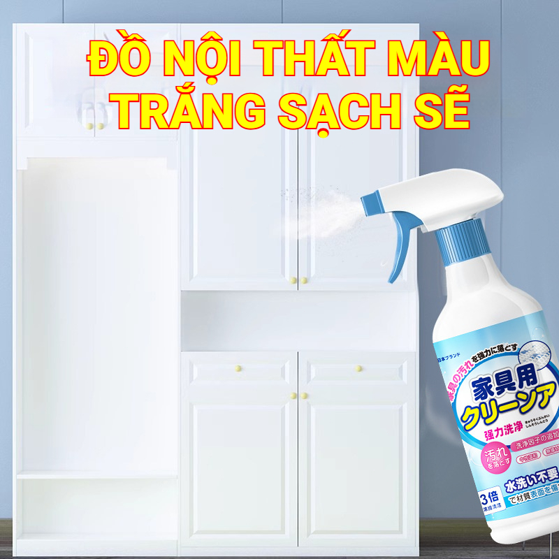 Nước lau gỗ, Chai xịt làm sạch và đánh bóng gỗ, Không Bào Mòn Lớp Sơn,an toàn cho sơn gỗ, không mùi nồng