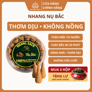 Nụ Bắc Tự Nhiên Sạch Xông Nhà Thư Giãn (3 Hộp Tặng Lư Gốm Sứ) - Mộc Trầm Hương MTH