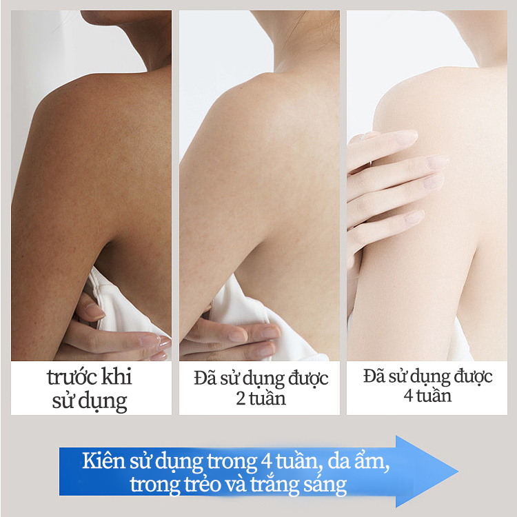 Sữa tắm trắng da nhanh 500ml dưỡng ẩm sâu lâu phai hương thơm quyến rũ chính hãng