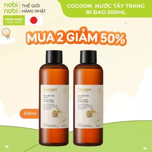 Nước tẩy trang thuần chay COCOON 140ML/500ml