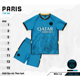 Bộ Quần Áo Bóng.Đá Trẻ Em –  CLB Paris S.G