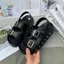 Sandal Nữ Quai Da, Dép Sandal Da Mềm Êm Chân Màu Đen Kem N52 || Young Sneaker