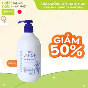 Sữa Dưỡng Thể Toàn Thân Reihaku Hatomugi Dưỡng Ẩm và Làm Sáng Da