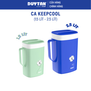 Ca Giữ Nhiệt Keepcool Duy Tân, Nhựa PP, 1.5L 2.5L,Tay Cầm Chắc Chắn, Nắp Đậy Kín 2 Miệng Rót Tiện Lợi