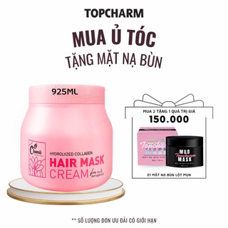 [TIẾT KIỆM 70K] Ủ tóc Suôn mượt + Serum Siêu Dưỡng cao cấp, cấp ẩm giữ nếp, giảm gãy rụng tóc, hương nước hoa TOPCHARM