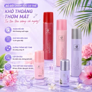 【Bộ 5 món khuyến mãi mùa hè】Nước hoa khử mùi và chống mồ hôi chính hãng Thái Lan + Gel chống mồ hôi tiện lợi