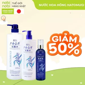 Toner/ Nước hoa hồng dưỡng ẩm và làm sáng da Reihaku Hatomugi Lotion (1000ml)