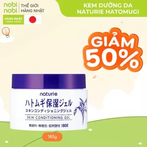 Kem dưỡng ẩm da Hatomugi Naturie dạng gel chiết xuất hạt ý dĩ 180g