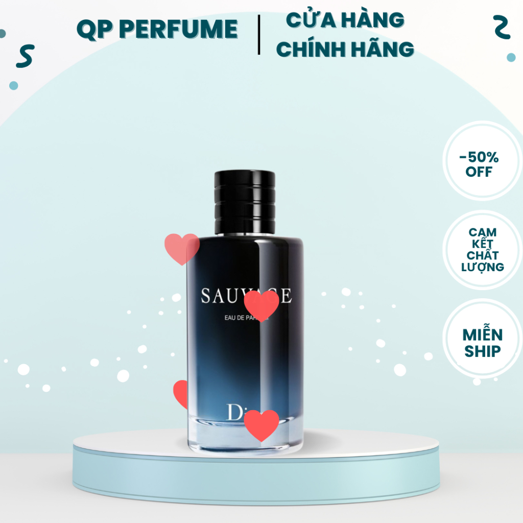 [ Chính Hãng ] Nước Hoa Nam Sauvag 100ml Nam Tính Thu Hút - Full Box