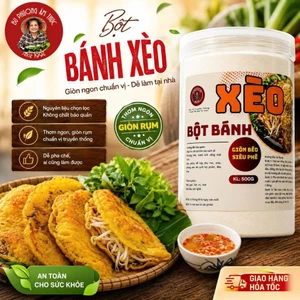 Bột Bánh Xèo - Thương Hiệu Bu Phương Ẩm Thực - Chất lượng hảo hạng,thơm ngon tuyệt vời.