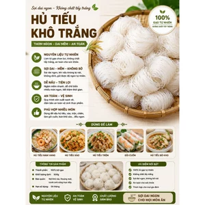 Hủ Tiếu Khô Trắng - Đặc Sản Truyền Thống Sa Đéc