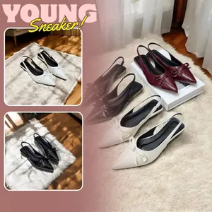 Giày Búp Bê Nữ, Giày Nữ Bệt Búp Bê Đính Nơ Da Bóng Đế Mềm Êm Chân N22 || Young Sneaker
