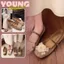 Giày Búp Bê Nữ Mary Jane, Giày Đế Bệt Dành Cho Nữ Dễ Phối Đồ N41|| Young Sneaker