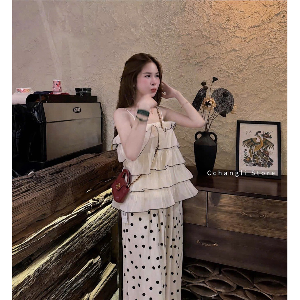 [𝐒𝐮𝐙𝐲] Quần Đũi Linen Gấu Bo Xếp Li QCCC (Dài 90cm)
