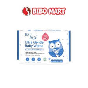 Khăn Ướt Em Bé BZU BZU Kháng Khuẩn/ Dịu Nhẹ An Toàn Cho Da Bé - Bibo Mart