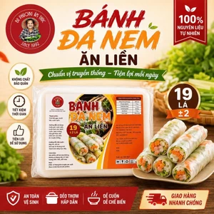 Túi Bánh Đa Nem Ăn Liền - Thương Hiệu Bu Phương Ẩm Thực Chuyên (Cuốn Nem, Gỏi, Bánh Xèo, Hải Sản)