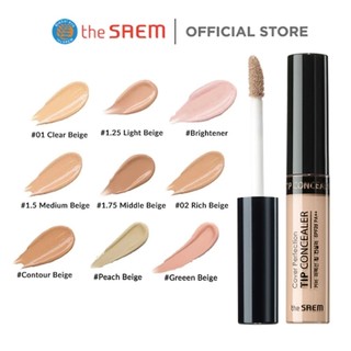 Kem Che Khuyết Điểm The Saem CKĐ Chống Nắng Hàn Quốc The Saem Cover Perfection Tip Concealer 6.5g - Skinora Beauty