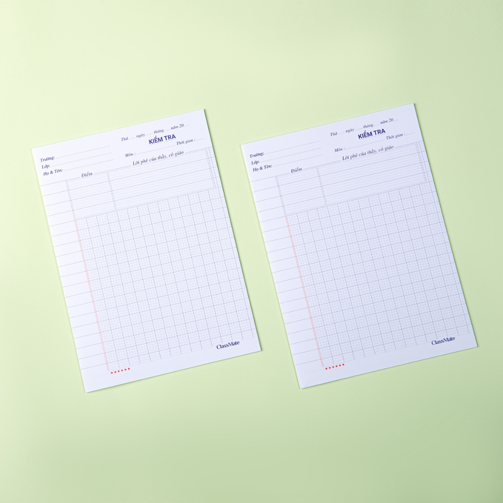 Giấy Kiểm Tra 4 Ô Ly Cấp 1 CLASSMATE Thiết Kế Heo Nhí, Giấy 120GSM, Bề Mặt Láng Mịn, Viết Êm Tay, Tạo Nét Chữ Đẹp TP106
