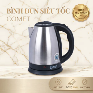 Bình Đun Siêu Tốc COMET CM8215 - 1.5L - ( hoả tốc TPHCM ) ấm đun, đun nước siêu tốc