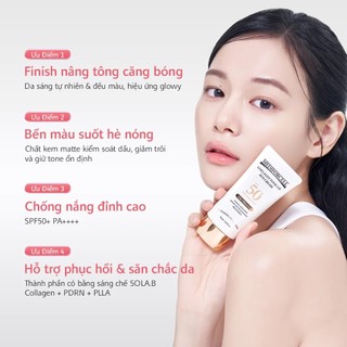 Kem Chống Nắng Nâng Tone Mediforcell Collagen Tone Up KCN Mediforcell Hyaluronic Acid Suncream 50ml - Skinora Beauty