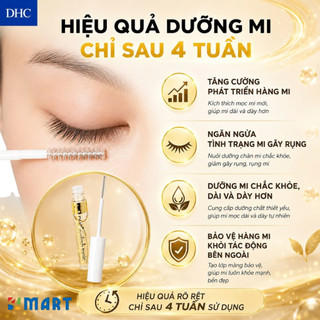 Tinh chất dưỡng mi DHC Eyelash (Tonic) giúp mi chắc khỏe, dày và ngăn ngừa mi gãy rụng 6.5ml