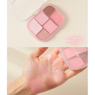 [Wakemake] Bảng Mắt Má Hồng WAKEMAKE SOFR SHEER MULTI PALLETE
