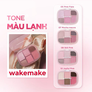[Wakemake] Bảng Mắt Má Hồng WAKEMAKE SOFR SHEER MULTI PALLETE