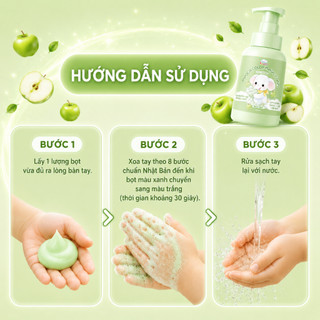 BỌT RỬA TAY ĐỔI MÀU PIPOCA - 30S RỬA TAY SẠCH CHUẨN