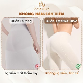 Combo 3 Quần Lót Nữ Đúc Su Cao Cấp – Set 3 Quần Cạp Vừa Không Lộ Viền Đáy Dán Khử Mùi AMYBRA L059