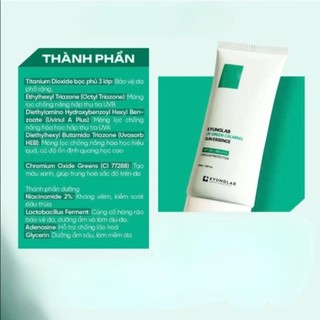 Kem Chống Nắng Kyunglab Chống Nắng Nâng Tone Kyunglab KCN Hiệu Chỉnh Màu Da Kyunglab SPF50+ PA++++ 50ml - Skinora Beauty