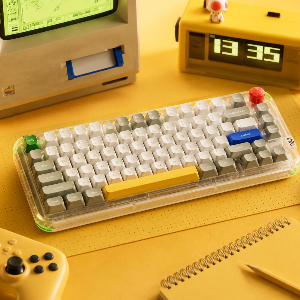 [CHÍNH HÃNG] Bàn phím cơ Nuphy Kick75 | Led RGB | Hotswap | 3 mode kết nối | Keycap PBT