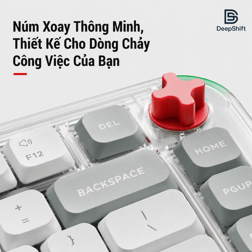 [CHÍNH HÃNG] Bàn phím cơ Nuphy Kick75 | Led RGB | Hotswap | 3 mode kết nối | Keycap PBT