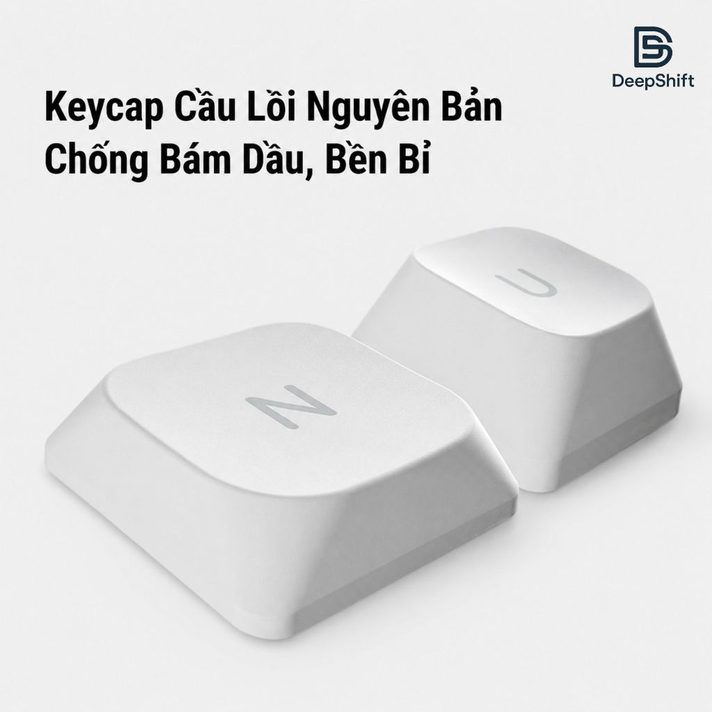 [CHÍNH HÃNG] Bàn phím cơ Nuphy Kick75 | Led RGB | Hotswap | 3 mode kết nối | Keycap PBT