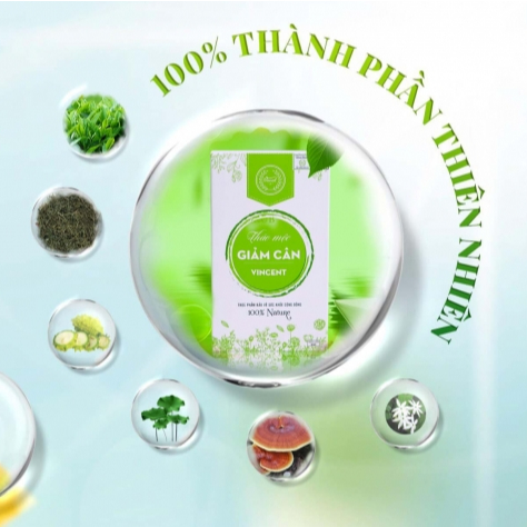 THẢO DƯỢC GIẢM CÂN VINCENT HỘ TRỢ GIẢM CÂN NHANH AN TOÀN KHÔNG GÂY TÁC DỤNG PHỤ
