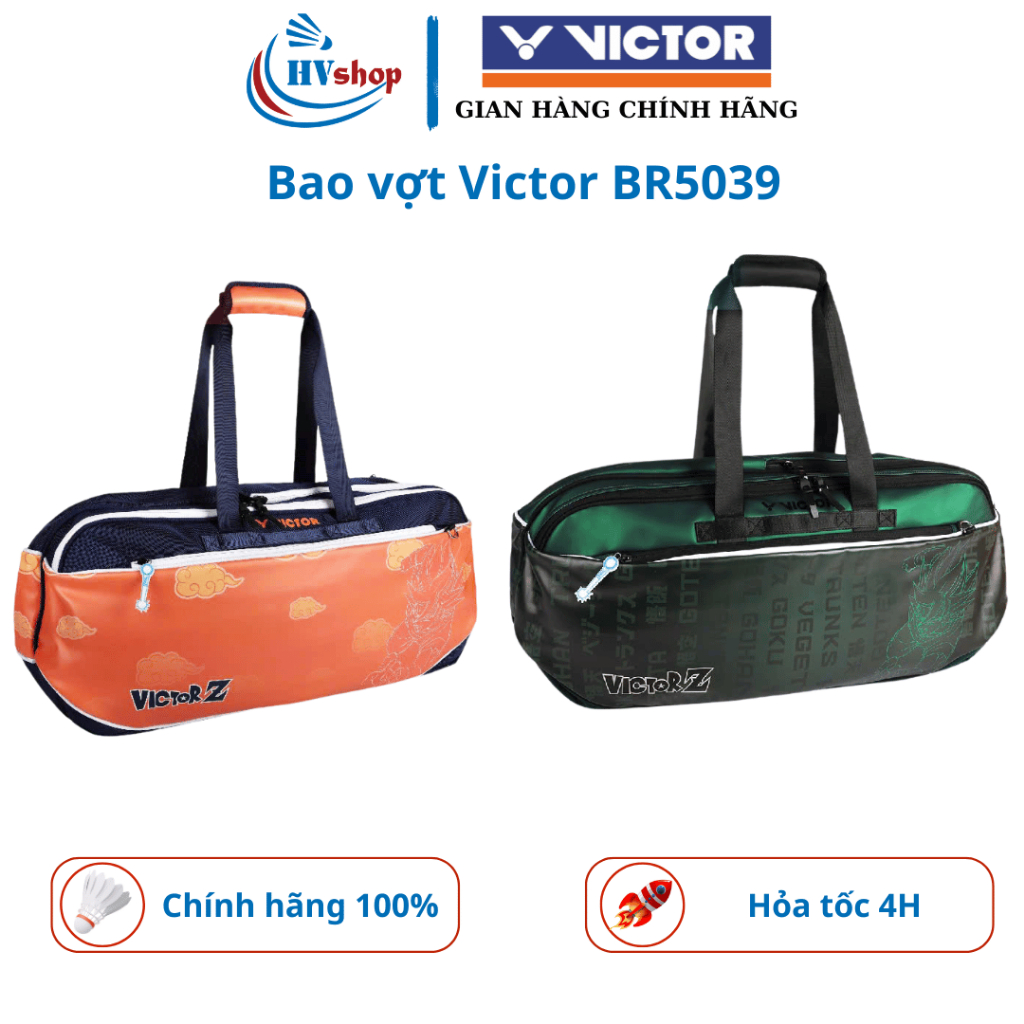 Bao vợt cầu lông Victor BR5639 chính hãng, thiết kế thể thao, tối ưu không gian chưa đồ - HVShop