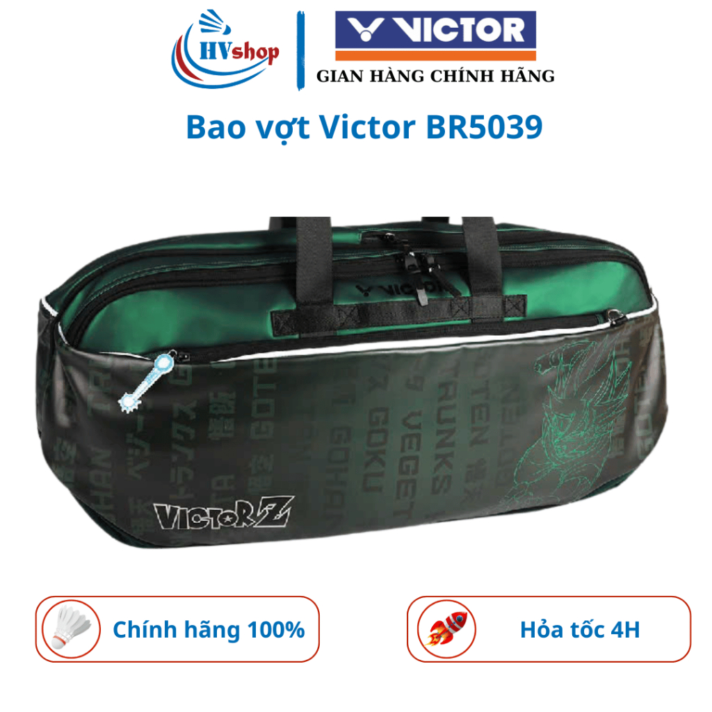 Bao vợt cầu lông Victor BR5639 chính hãng, thiết kế thể thao, tối ưu không gian chưa đồ - HVShop