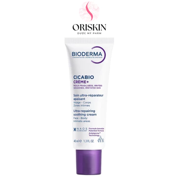 Bioderma Kem Phục Hồi Và Làm Dịu Da Bị Kích Ứng Hư Tổn Bioderma Cicabio Creme 40ml