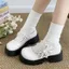 Giày Búp Bê Nữ, Giày Nữ Đốc Quai Ngang Gắn Nơ Phối Lưới Da Bóng Tôn Dáng N51 || Young Sneaker
