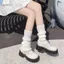 Giày Búp Bê Nữ, Giày Nữ Đốc Quai Ngang Gắn Nơ Phối Lưới Da Bóng Tôn Dáng N51 || Young Sneaker