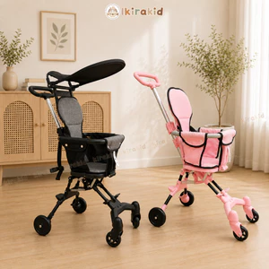 Xe Đẩy Gấp Gọn Đảo Chiều, Xe Đẩy Du Lịch Cho Bé Siêu Gọn Nhẹ