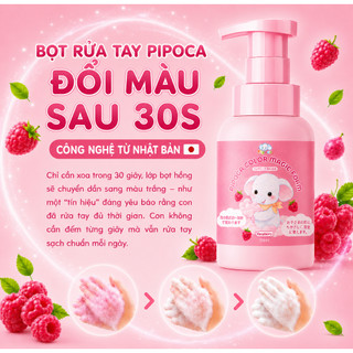 [QUÀ TẶNG] BỌT RỬA TAY ĐỔI MÀU PIPOCA - HƯƠNG MÂM XÔI - 30S RỬA TAY SẠCH CHUẨN