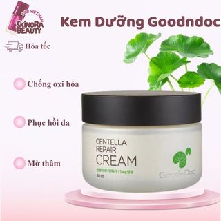 Kem Dưỡng Phục Hồi Da Rau Má Centella GoodnDoc Kem Rau Má GoodnDoc Centella Repair Cream Dưỡng Ẩm 50ml - Skinora Beauty